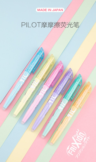 PILOT SW-FL Frixion Erasable Highlighter Pastel Color Fluorescent Marker  Pen 12 Colors Japan - AliExpress